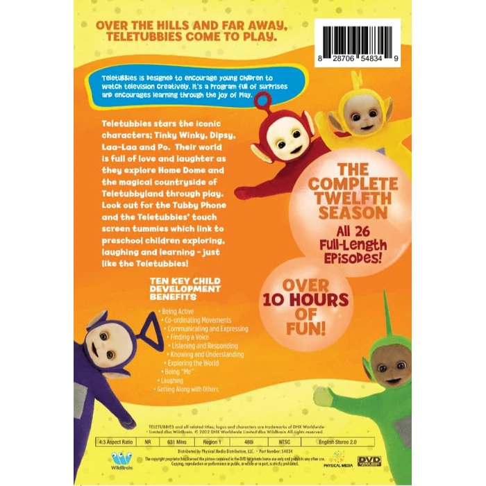 Teletubbies: The Complete Twelfth Season [DVD] - 26 Full-Length Episodes on 5 Discs (Over 10 Hours) [Season 12] by Troncal - Image 2