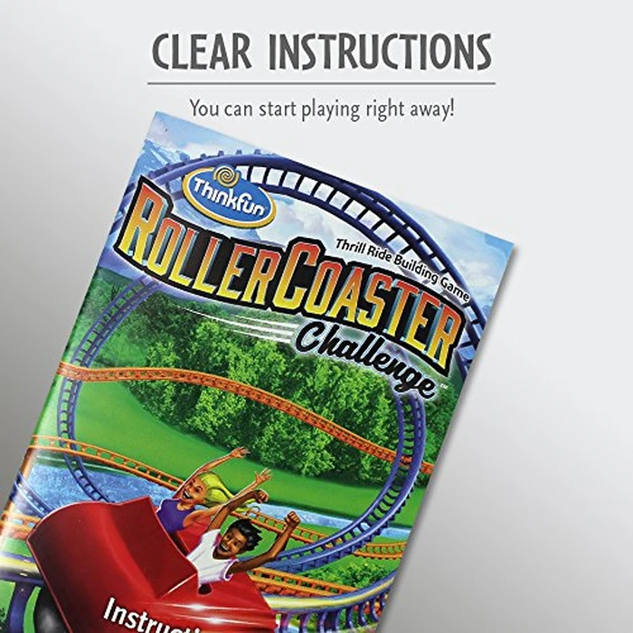 ThinkFun Roller Coaster Challenge STEM Toy and Building Game for Boys and Girls Age 6 and Up - TOTY Game of the Year Finalist by ThinkFun - Image 4