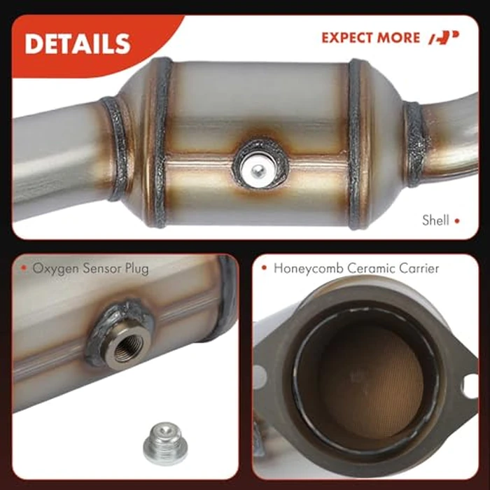 A-Premium Left Catalytic Converter Kit Direct-Fit Compatible with Dodge Charger, Challenger & Chrysler 300, 2011-2023, 5.7L, E.P.A. Compliant by A-Premium - Image 8