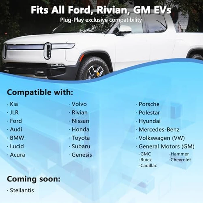 RAMATA fit for Tesla Supercharger to Charge Ford F150 Lightning, Cadillac Lyriq Hyundai ioniq, Mach-E, GM, Rivian, Mercedes NACS to CCS Adapter 500A DC Fast Charging More CCS1 Electric Vehicle by RAMATA - Image 4