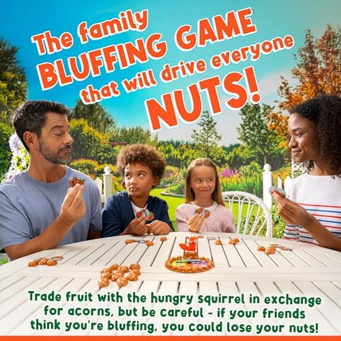 University Games, Who Took My Nuts? Family Bluffing Game, Ages 6+, Trade Fruit, Outsmart Friends & Collect Acorns - Fast, Fun Game for Family Nights & Gatherings by University Games - Image 5