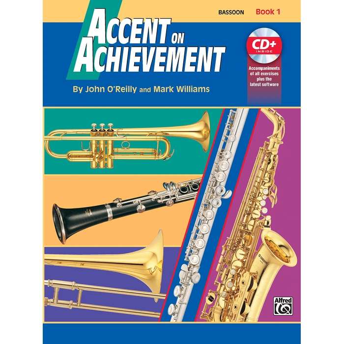 Accent on Achievement, Bassoon, Book 1 by Alfred Music - Used - Acceptable condition - US$5.66