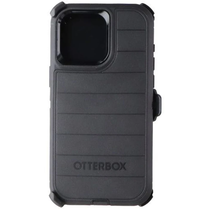 OtterBox Defender Pro Series Phone Case for iPhone 15 Pro Max - Black by OtterBox - Refurbished - Brand New condition - US$37.99