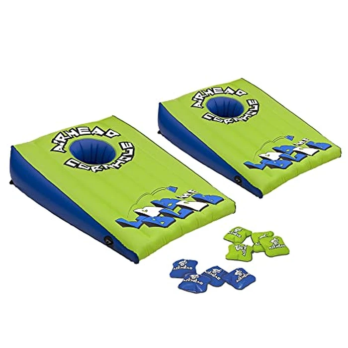 Airhead Lob the Blob Inflatable Pool or Land Cornhole Set 37 in. x 26 in. by AIRHEAD - Used - Like New condition