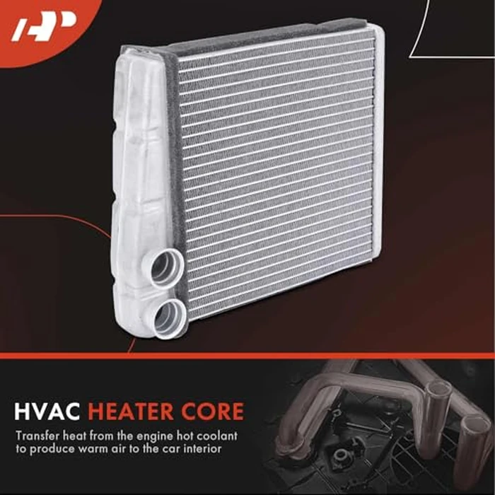 A-Premium HVAC Heater Core Compatible with Volkswagen Jetta, Passat, Golf, Golf City, Golf R, Tiguan, Tiguan Limited, CC, Eos,GTI & Audi A3, A3 Quattro, Q3, Q3 Quattro, TT, TT Quattro, TT RS Quattro by A-premium - Image 2