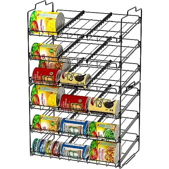 Deco Brothers Stackable Can Rack Organizer for Kitchen and Pantry, 3 Tier, Black by Deco Brothers - Image 7