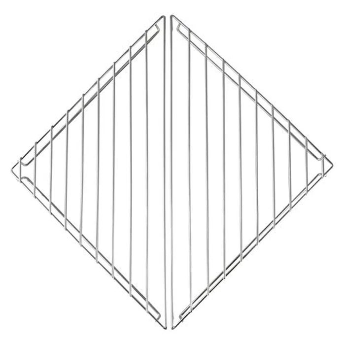 Winnerwell Grate for L-Sized Flat Firepit, 2-Piece AISI304 Stainless Steel Cooking Support Grate for Grill Nets, Grill Plates and Camp Cookware by Winnerwell - Used - Acceptable condition - CA$29.39