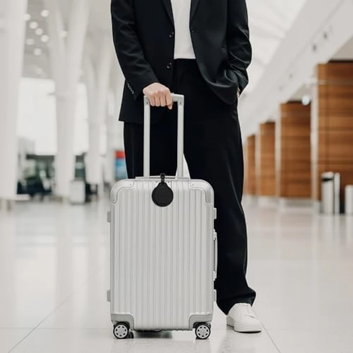 Satechi FindAll Smart Luggage Tag with Find My, TSA-Friendly, Airport Tracking, Left-Behind Alerts, Loud Audible Chime, Wireless Rechargeable, Works with iPhone, iPad, Mac - Black by Satechi - Image 8