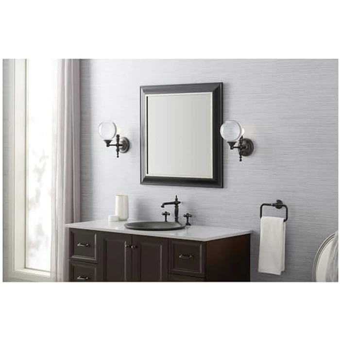 Kohler K-72571-2MB Artifacts Towel Ring, Vibrant Moderne Brushed Brass by Kohler - Image 3