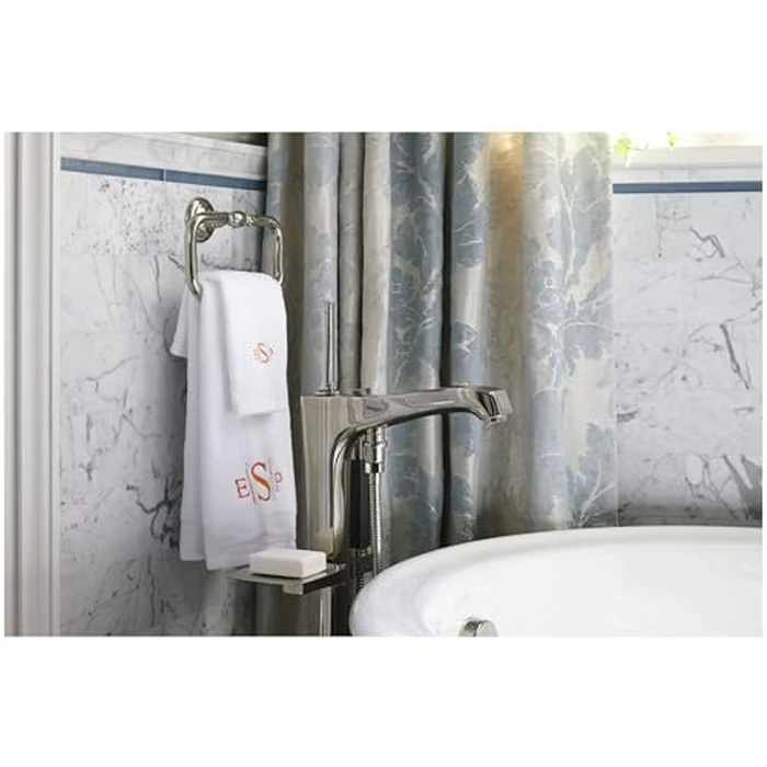 Kohler K-72571-2MB Artifacts Towel Ring, Vibrant Moderne Brushed Brass by Kohler - Image 7