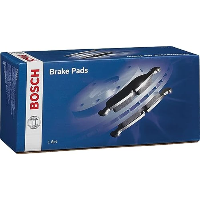 BOSCH BE1414H Blue Ceramic Disc Brake Pad Set With Hardware - Compatible With Select Ford Expedition, F-150; Lincoln Navigator; FRONT by Bosch - Used - Good condition - CA$49.34