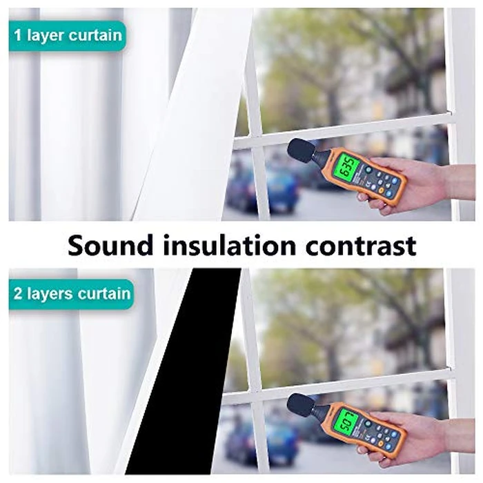 NICETOWN Room Warming Full Shading Curtains for Windows, Super Heavy-Duty Black Lined Blackout Curtains for Bedroom, Privacy Assured Window Treatment (White, Pack of 2, 52 inches W x 95 inches L) by NICETOWN - Image 4