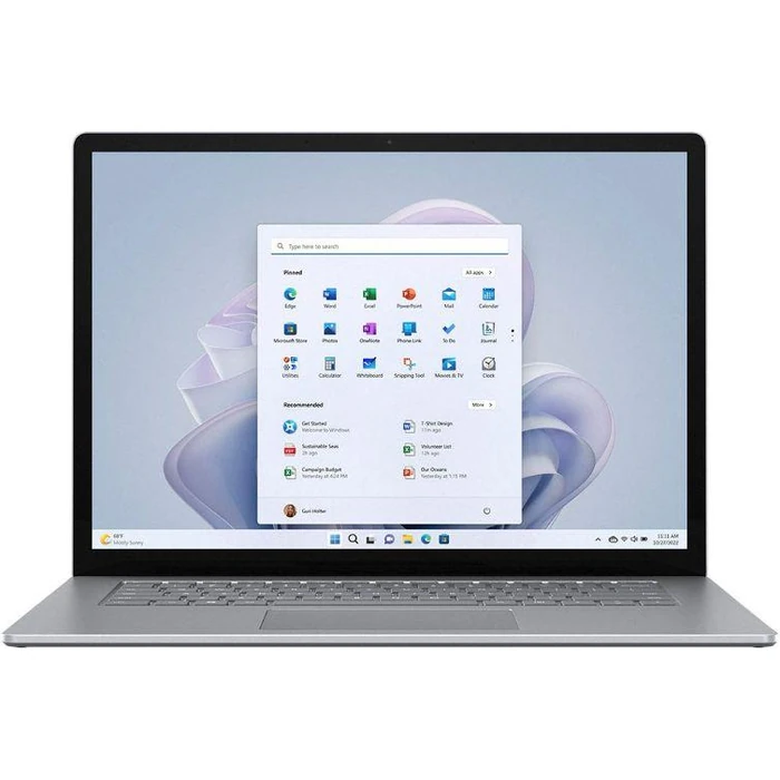 Microsoft Surface Laptop 5 15-inch - Platinum (Metal) - Intel Core i7-1255U 1.7GHz - 8GB RAM - 256GB by Microsoft - Refurbished - Acceptable condition - US$574.99