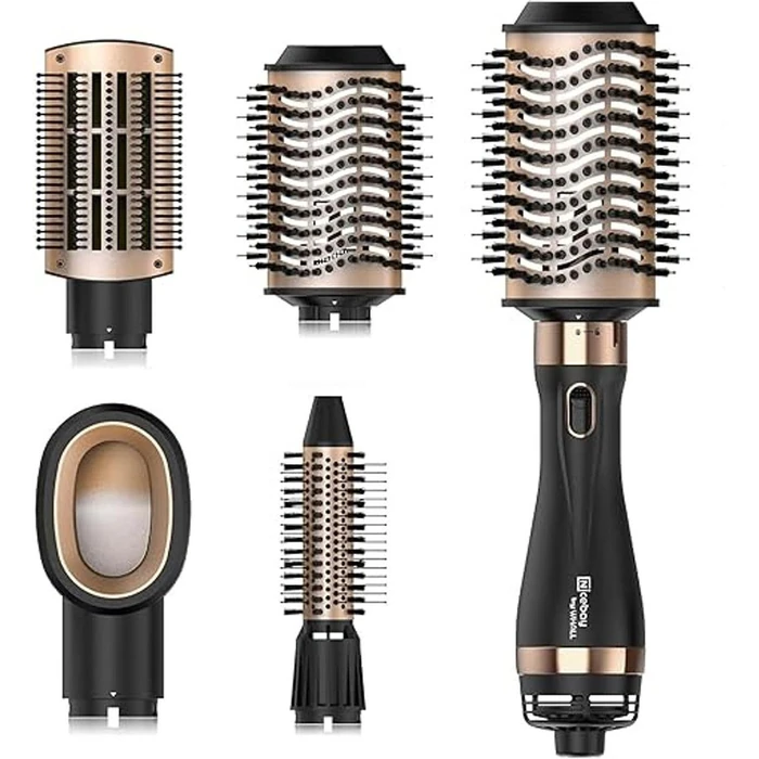 Nicebay CT-536 Hair Dryer Brush Blow Dryer Brush in One - Black/Gold by Nicebay - Refurbished - Excellent condition - US$90.99