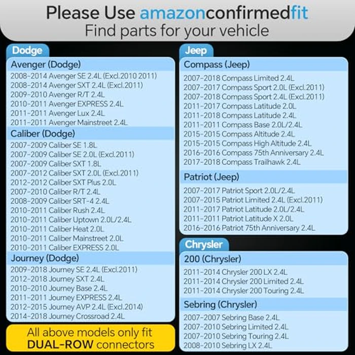 Marsram Electronic Throttle Body for Dodge Avenger Caliber Journey, Chrysler 200 Sebring, Jeep Compass Patriot, 1.8L 2.0L 2.4L Throttle Body Replacement OE Number: 4891735AC 4891735AD 977-025 by Marsram - Image 2