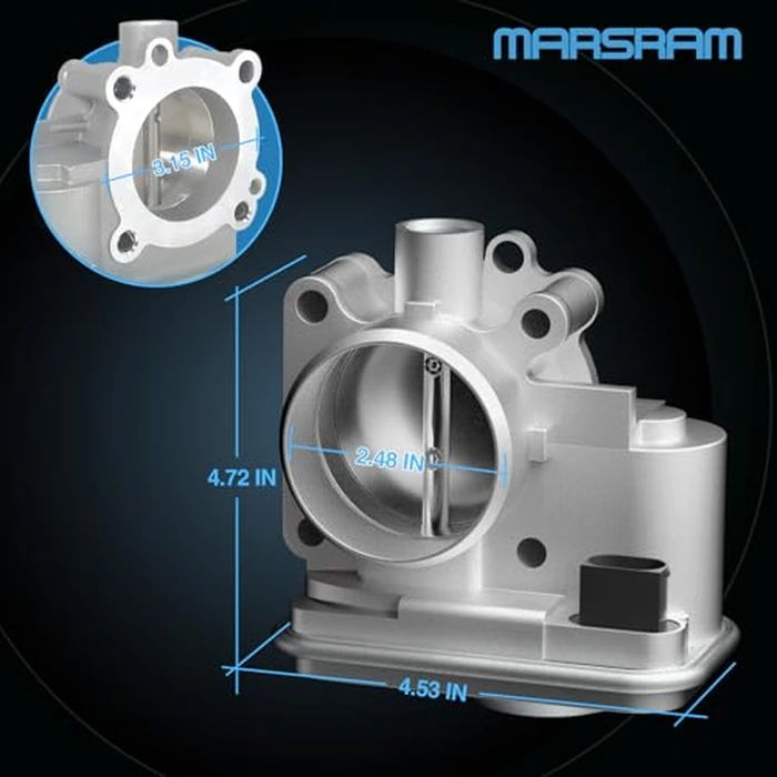 Marsram Electronic Throttle Body for Dodge Avenger Caliber Journey, Chrysler 200 Sebring, Jeep Compass Patriot, 1.8L 2.0L 2.4L Throttle Body Replacement OE Number: 4891735AC 4891735AD 977-025 by Marsram - Image 5