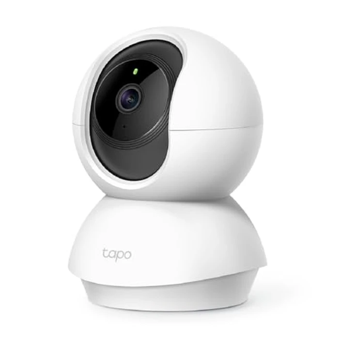 TP-Link Tapo Smart Pan/Tilt Indoor Security Camera, 360 degrees Motion Tracking, 1080p Full HD WiFi Camera for Pet/Baby, Night Vision, 2-Way Audio, 128 GB Local Storage, Works w/Alexa & Google (Tapo C200) by Tapo - Image 1