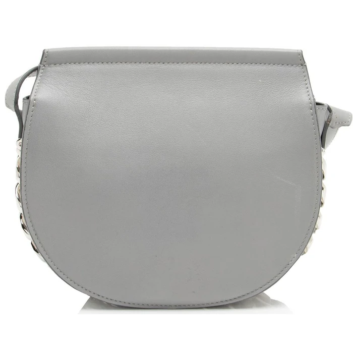 Givenchy Calfskin Infinity Saddle Mini Bag - Calfskin - Grey by Givenchy - Image 3