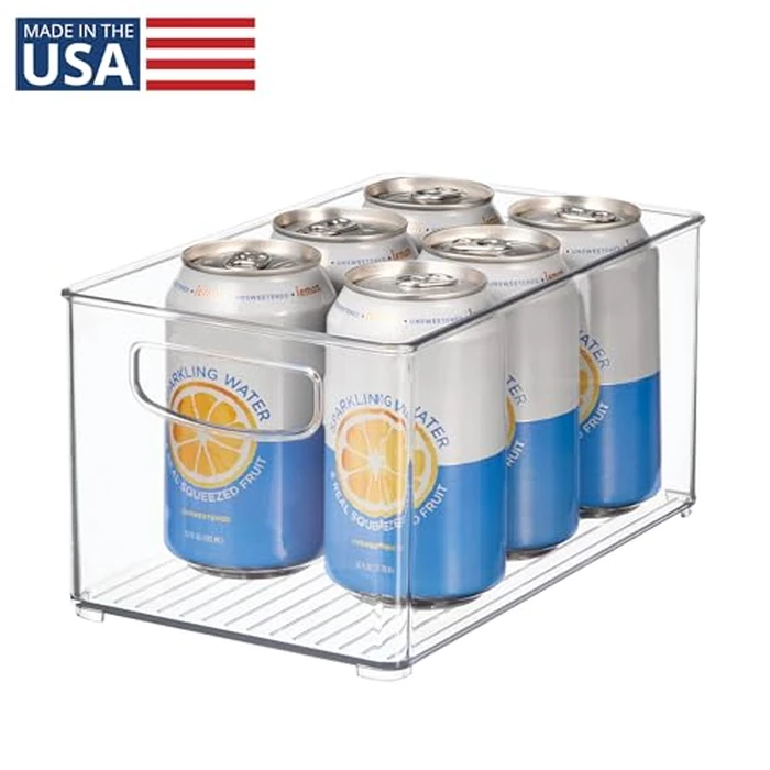 iDesign Stackable Clear Plastic Bin - Kitchen Organizers and Storage for Fridge and Pantry by iDesign - Image 2