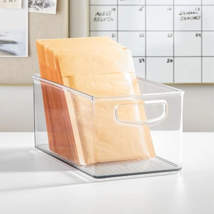 iDesign Stackable Clear Plastic Bin - Kitchen Organizers and Storage for Fridge and Pantry by iDesign - Image 8