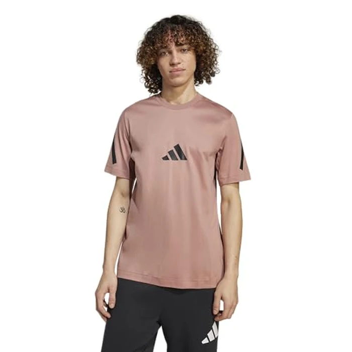 adidas Men's Z.N.E. Sportswear T-Shirt, Warm Clay, Medium/Tall by adidas - Used - Like New condition