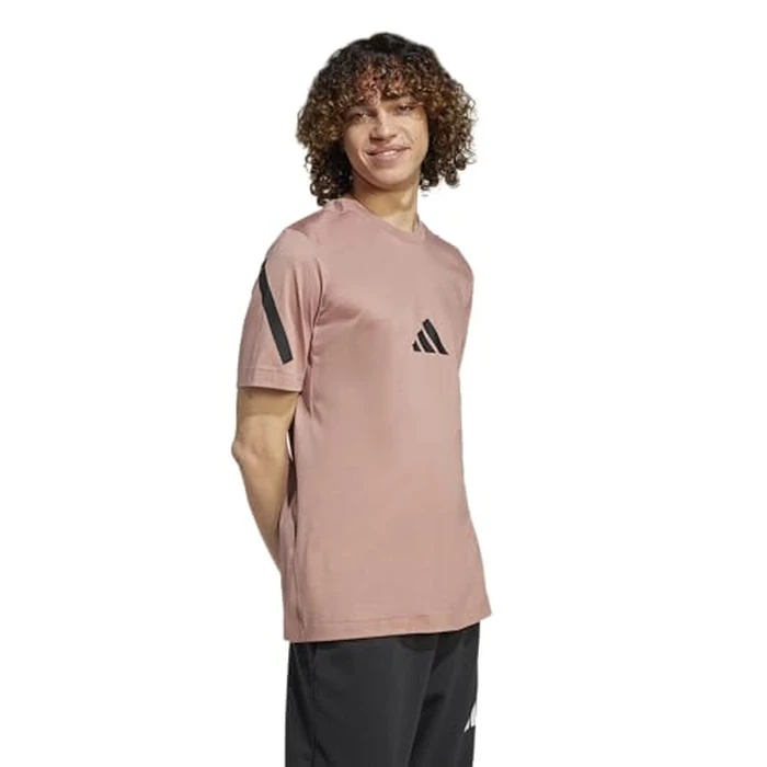 adidas Men's Z.N.E. Sportswear T-Shirt, Warm Clay, Medium/Tall by adidas - Image 2