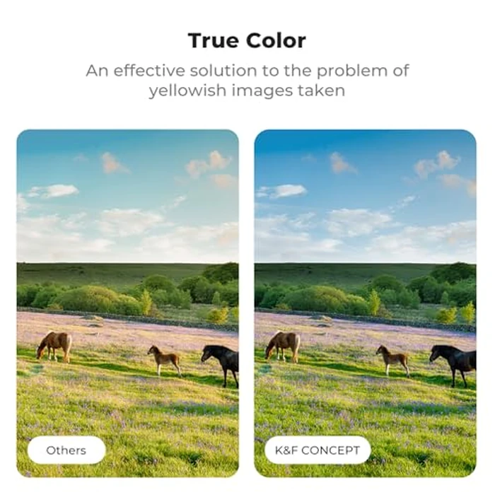 K&F CONCEPT 77mm True Color & Ultra Low Reflectivity ND2-32 | (1-5 Stops) Variable Neutral Density ND Lens Filter with 28 Multi-Layer Coatings (Nano-X Series) by K&F CONCEPT - Image 3