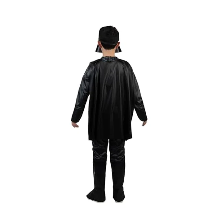 Star Wars Darth Vader Official Youth Costume - Premium Quality Padded Jumpsuit with Plastic Mask and Detachable Cape (S) Multi by Jazwares Costume Play - Image 4