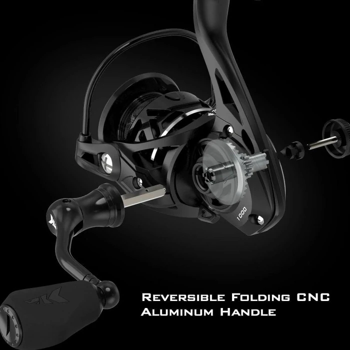 KastKing 1000 Zephyr Spinning Reel - Black by KastKing - Image 10