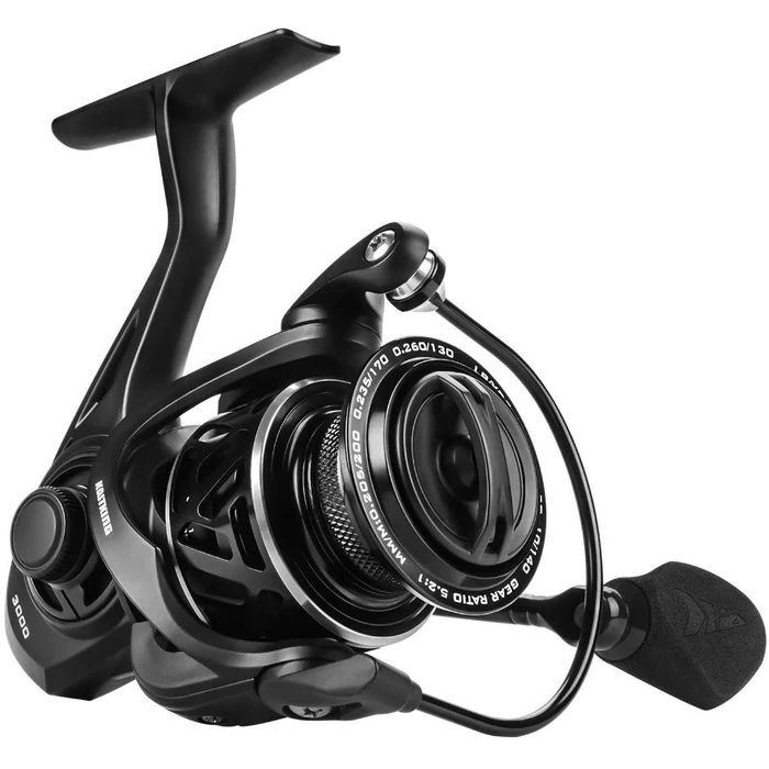 KastKing 1000 Zephyr Spinning Reel - Black by KastKing - Image 1