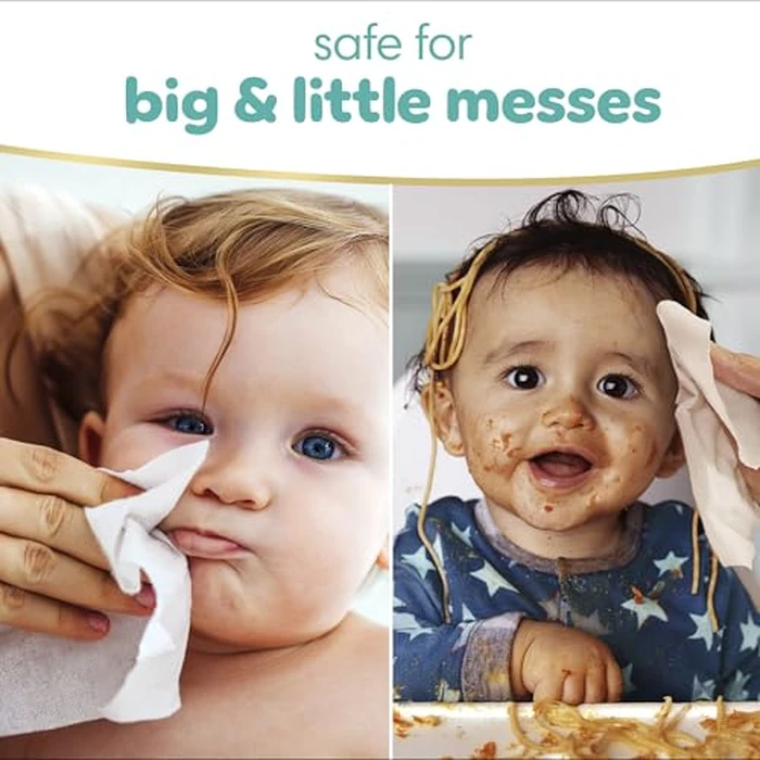 Pampers Baby Wipes Sensitive, Water Based Hypoallergenic and Unscented 504 Total (6 Flip-Top Packs) by Pampers - Image 2