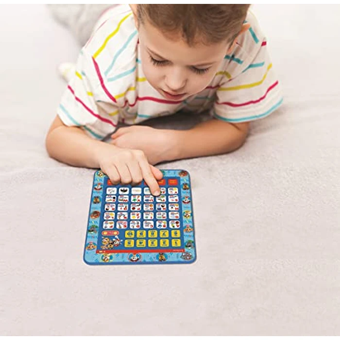 LEXiBOOK, Paw Patrol, Educational Bilingual English/Spanish Interactive Learning Tablet, Toy to Learn Alphabet, Letters, Numbers, Words, Spelling and Music, Blue, JCPAD002PAi2 by LEXiBOOK - Image 2