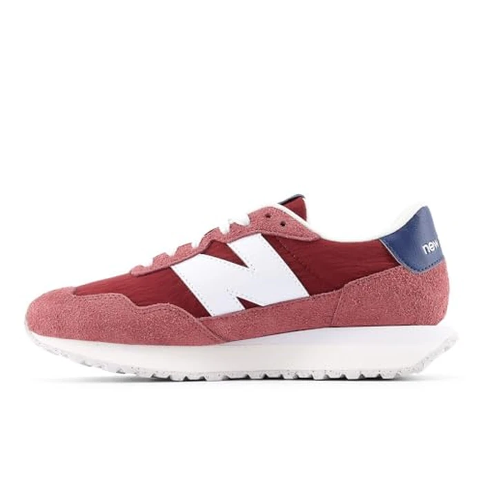 New Balance Women's 237 V1 Sneaker, Washed Burgundy/Nb White, 8 M by New Balance - Used - Very Good condition