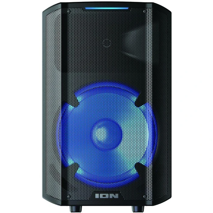 ION Trouper 300 Battery Powered Portable Speaker System with Multi-Channel Mixer and Lights - Black by ION - Refurbished - Premium condition - US$192.48