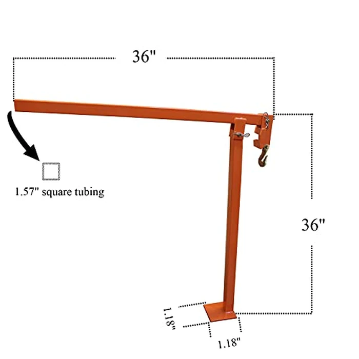 T-Post Puller Fence Post Puller 36" T Post Puller Fence Post Puller Heavy Duty Fence Post Puller Puller T Post Puller for Round Fence Posts T Stakes Sign Post & Tree Stump (T Post Puller) by LOADSECRTOOL - Image 3