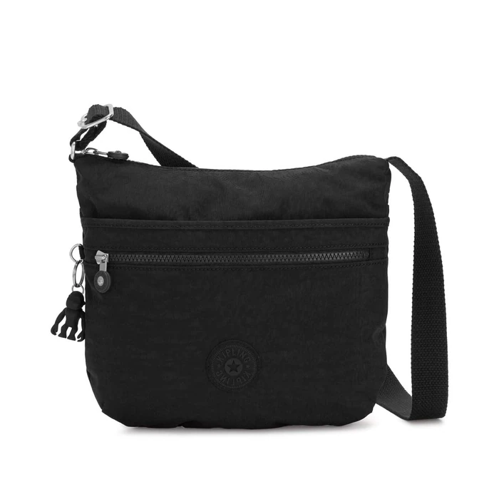 Kipling Women's Arto Crossbody Bag, Black Noir, 11.25" L X 10.25" H X 1.5" D, Arto Crossbody Bag by KIPLING KIPLING - Image 1