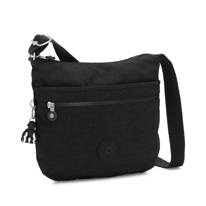 Kipling Women's Arto Crossbody Bag, Black Noir, 11.25" L X 10.25" H X 1.5" D, Arto Crossbody Bag by KIPLING KIPLING - Image 4