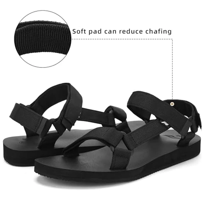 YOCCI Men's Water Sandals Arch Support Hiking Sport Sandal Beach Outdoor Athletic Summer Shoes by YOCCI - Image 4