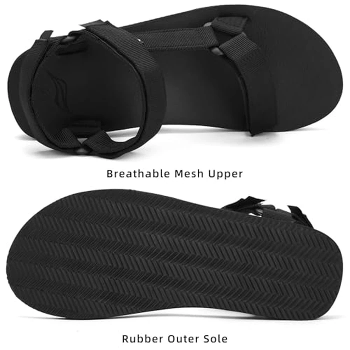 YOCCI Men's Water Sandals Arch Support Hiking Sport Sandal Beach Outdoor Athletic Summer Shoes by YOCCI - Image 5