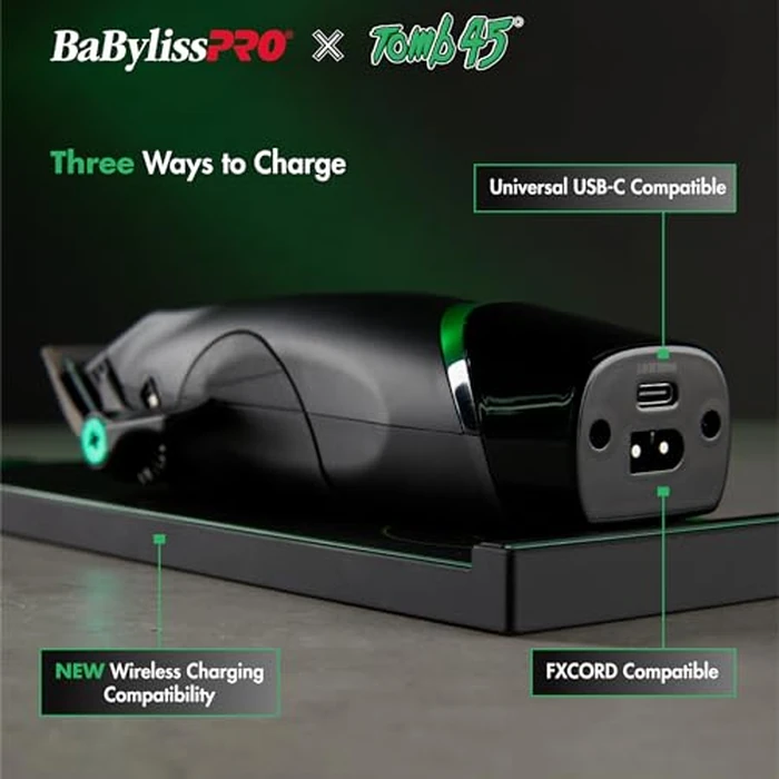 BaBylissPRO x Tomb45 Wireless-Charging Hair Clipper for Men by BaBylissPRO - Image 3