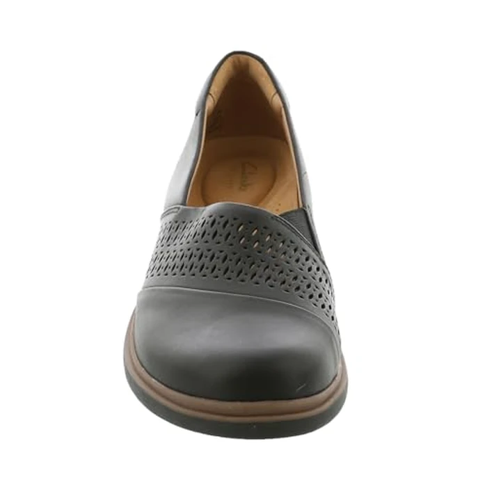 Clarks Certina Edge Women's Slip On, 8.5 2A(N) US, Black by Clarks - Image 5