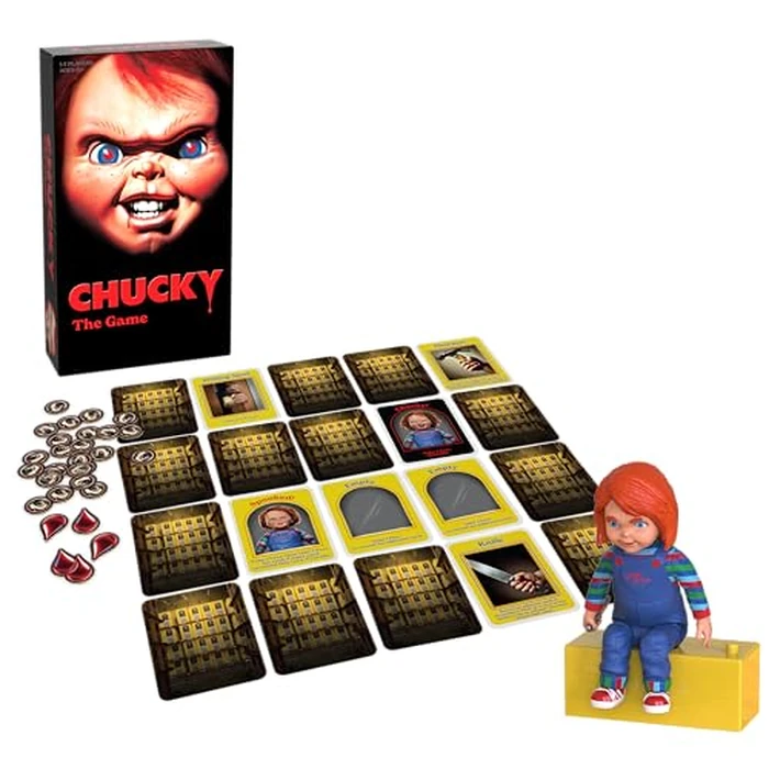 Endless Games Chucky | Classic Horror Cooperative Game Features Collectible-Worthy Chucky Game Unit | 1-5 Players, Ages 13+ by Endless Games - Used - Like New condition - US$17.25