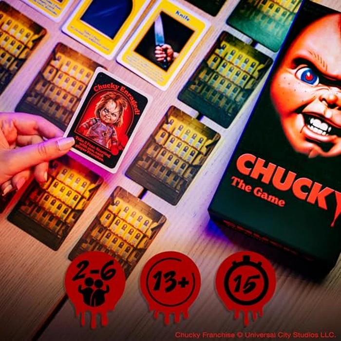 Endless Games Chucky | Classic Horror Cooperative Game Features Collectible-Worthy Chucky Game Unit | 1-5 Players, Ages 13+ by Endless Games - Image 2