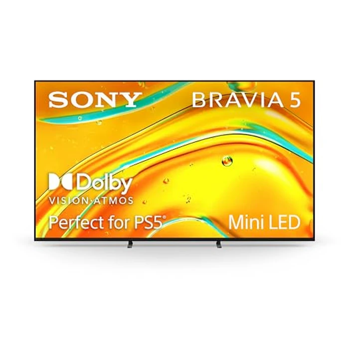 Sony BRAVIA 5 55 Inch TV, Mini LED, 4K Smart Google TV, XR Processor with AI Technology,120hz Television with Dolby Vision/Atmos, Exclusive Features for PlayStation5, K-55XR50, 2025 Model by Sony - Used - Very Good condition - CA$1259.39