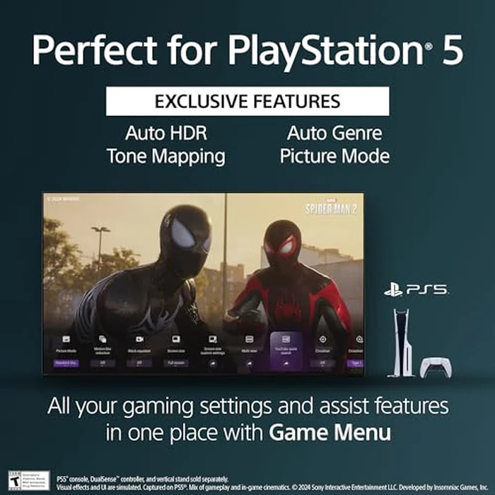 Sony BRAVIA 5 55 Inch TV, Mini LED, 4K Smart Google TV, XR Processor with AI Technology,120hz Television with Dolby Vision/Atmos, Exclusive Features for PlayStation5, K-55XR50, 2025 Model by Sony - Image 9