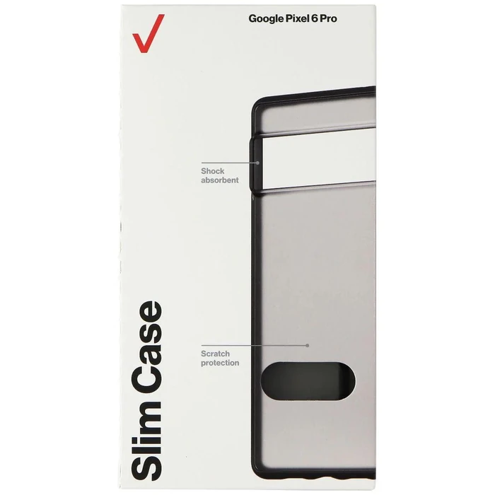 Verizon Slim Sustainable Series Phone Case for Samsung Galaxy S22 Ultra 5G - Smoke/Black by Verizon - Refurbished - Brand New condition
