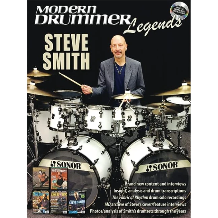 Modern Drummer Legends: Steve Smith by Modern Drummer - Used - Like New condition