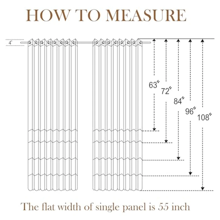 L.Z.E Teal and White Ombre Privacy Curtains 96 Inches Long 2 Panels Set Teal Green Light Filtering Non-See-Through Curtains & Drapes for Living Room Bedroom Nursery Grommet Top (55" W x 96" L) by L.Z.E - Image 7