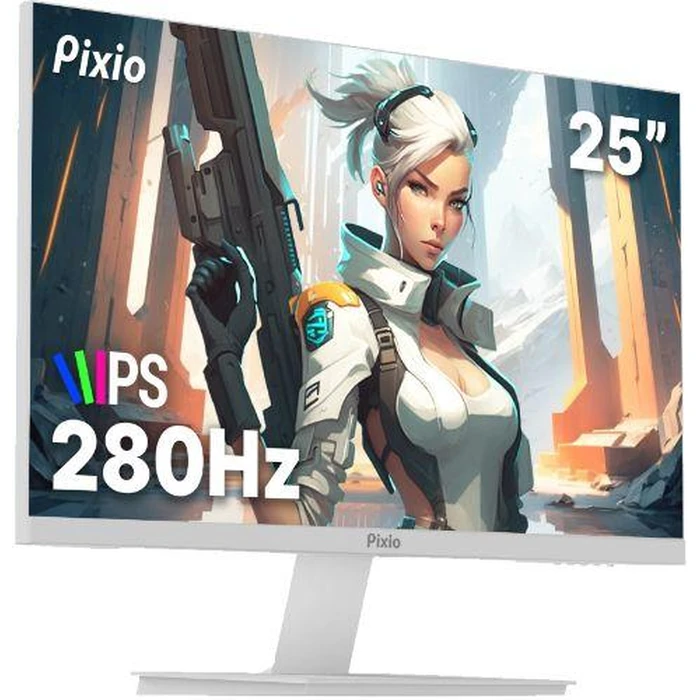 Pixio PX259 Prime Gaming Monitor 25" - White - 25 Inch by Pixio - Image 2