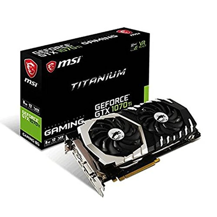 MSI GTX 1070 TI Titanium 8G Graphic Cards by MSI - Used - Very Good condition